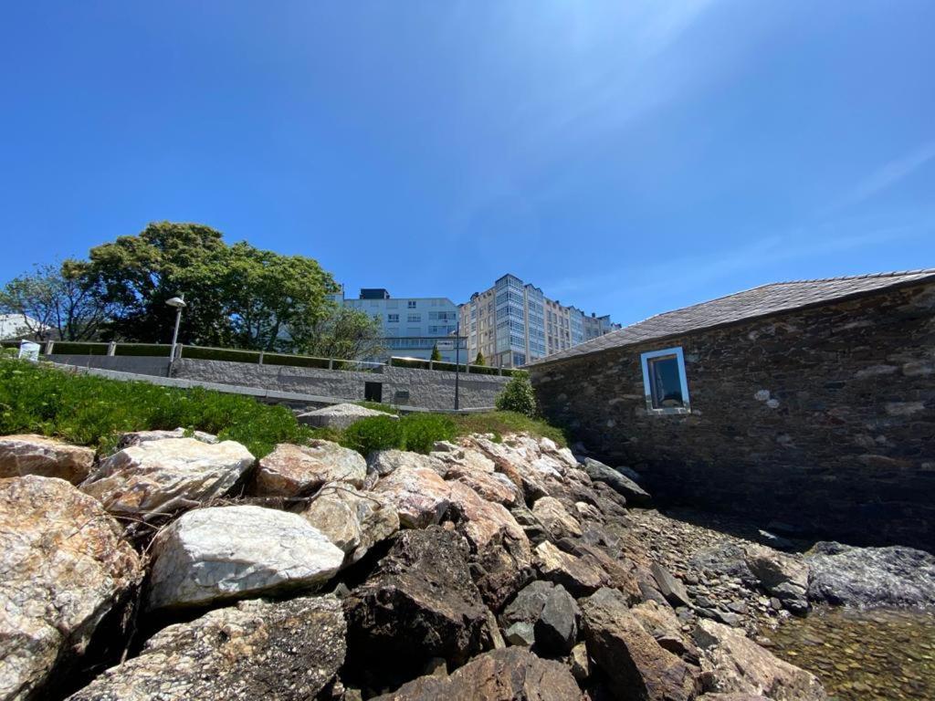Apartamento Con Vistas Al Mar Y La Montana Ortigueira Eksteriør billede
